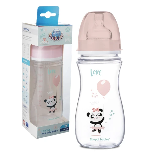 CANPOL BABIES BUCATĂ ANTICOLICĂ 300ml EXOTIC +12m