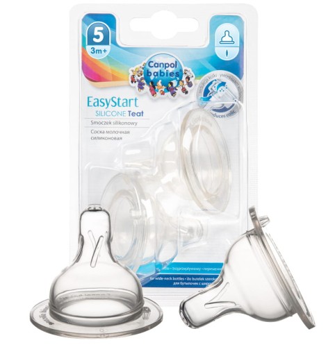 CANPOL SUZETA PENTRU STICLĂ LARGĂ TRIPLE FLOW 3m+