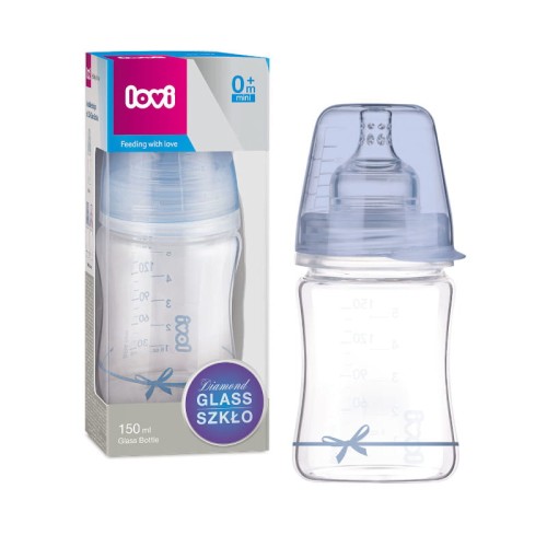 LOVI STICLĂ DIN sticlă DIAMOND GLASS BĂIEȚEL 150ml 0m+