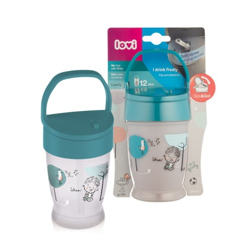 LOVI CANCICĂ CU PAIE JUNIOR LOVELY BOY 250ml 12m+