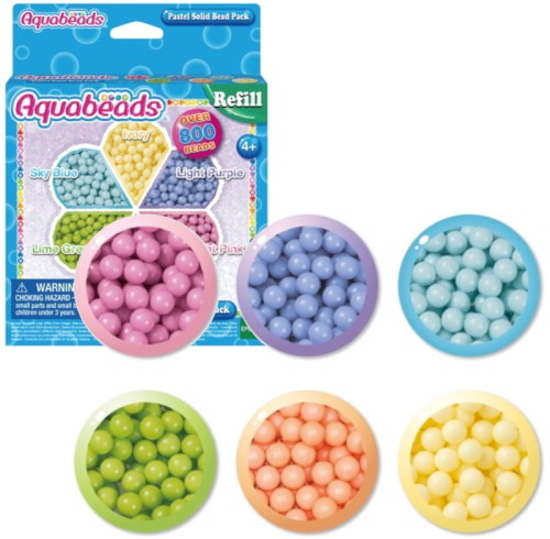 Aquabeads Set de Refill Bile Pastel 800+ Elemente