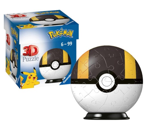 PUZZLE 3D RAVENSBURGER BOL POKEMON POKEBALL 6+