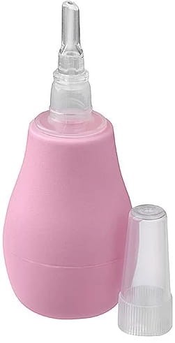 Babyono Manualny Aspirator Do Nosa Różowy 