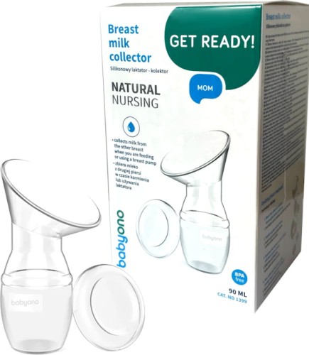 Babyono Pompa de sân naturală din silicon Kolector
