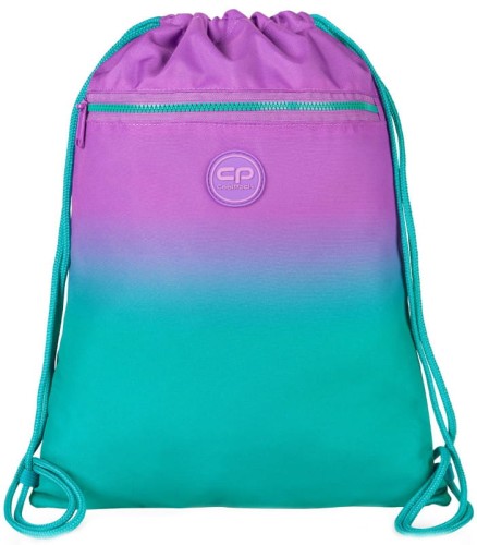 CoolPack Vert Sac Pentru Încălțăminte Gradient Blueberry Turcoaz Violet