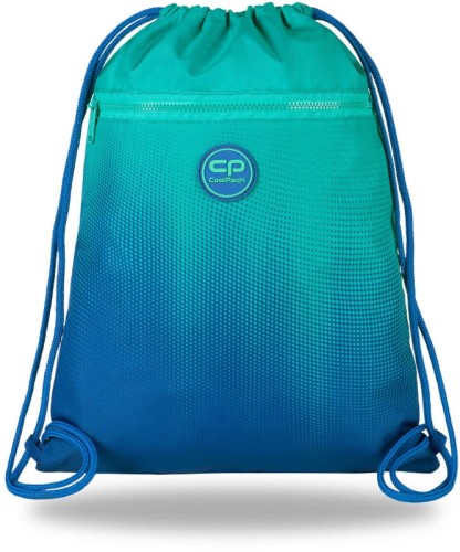 CoolPack Vert Sac de Încălțăminte Gradient Ocean Turcoaz Albastru