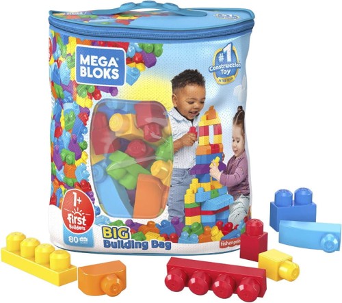 Fisher Price Blocuri Mega Bloks 80 Elemente 1+