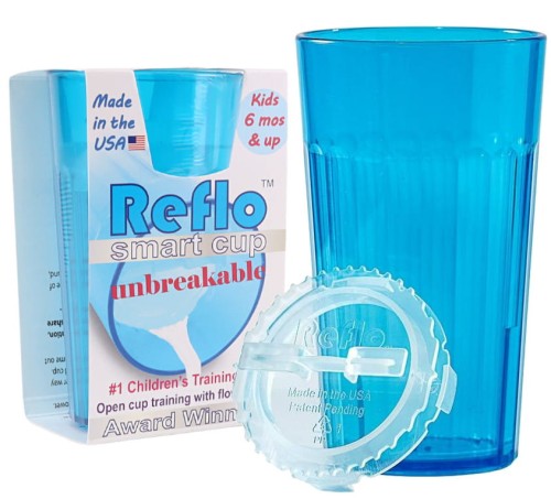 Reflo Cană de Antrenament pentru Învățarea Beauului Indestructibil Smart Cup Albastru
