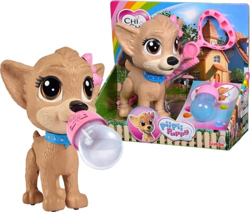 Simba Chi Chi Love Pui Pui Câine Căcăcios pe Lesă + Accesorii
