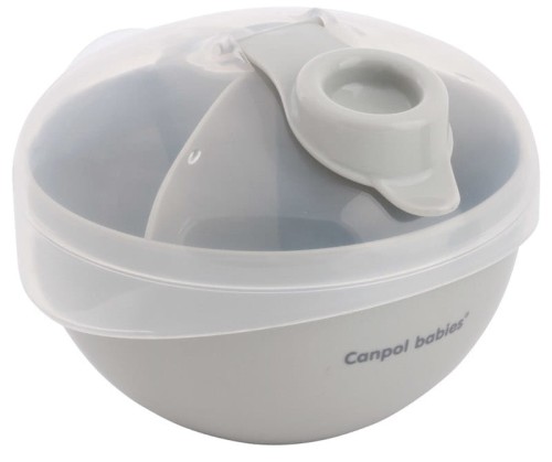 Canpol Babies Recipient pentru Lapte Pulbere Gri 3x90 ml
