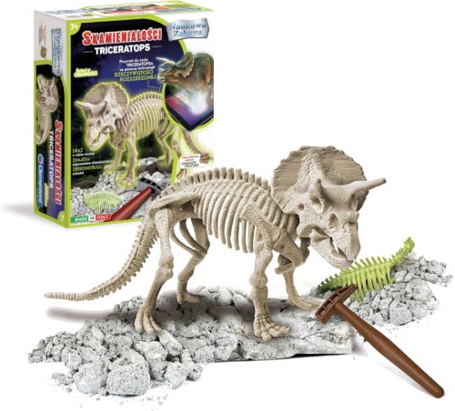 Clementoni Distracție Științifică Fosile Triceratops Dinozaur