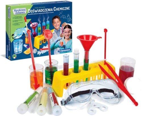 Clementoni Distracție Științifică Primele Mele Experimente Chimice 8+