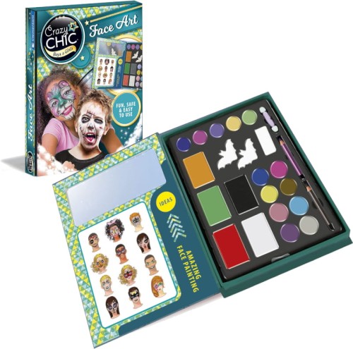 Clementoni Crazy Chic Set de Pictură pe Față 6+