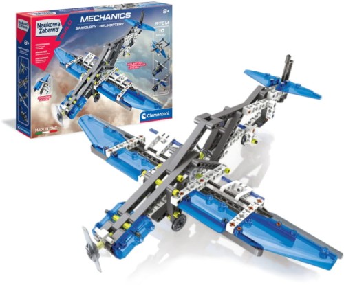 Clementoni Distracție Științifică Mecanica Avioane și Helicoptere STEM 8+