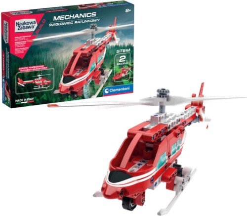 Clementoni Distracție Științifică Mecanică Elicopter de Salvare STEM 8+