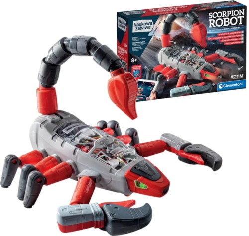 Clementoni Distracție Științifică Robotics Mecha Scorpie 8+