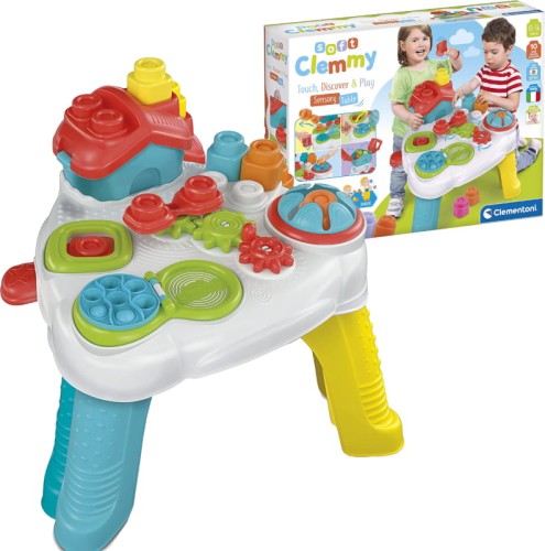 Clementoni Clemmy Mese Senzoriale Blocuri Moale Set 10m+