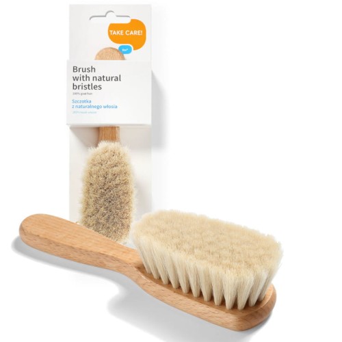 Babyono Perie De Păr Din Păr Natural De Capră 0m+
