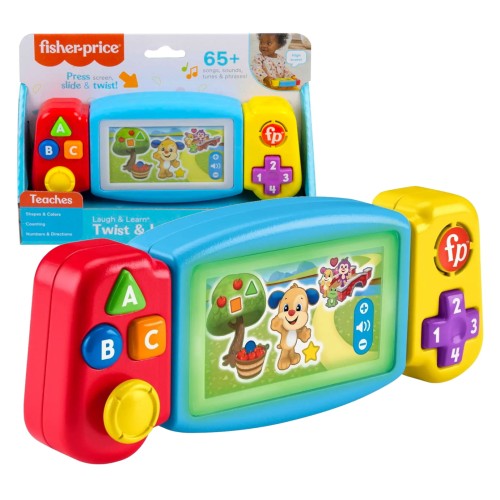Fisher Price Consolă Interactivă Pentru Copii Pad Joystick Versiunea Poloneză 9m+