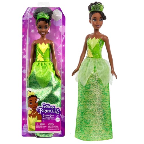 Mattel Disney Princess Păpușa Tiana Prințesă și Broasca 3+