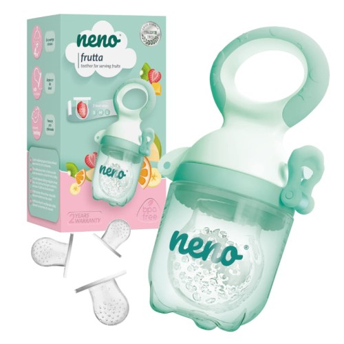 Neno Frutta Zgura Silicona pentru Servirea Fructelor si Legumelor 4m+