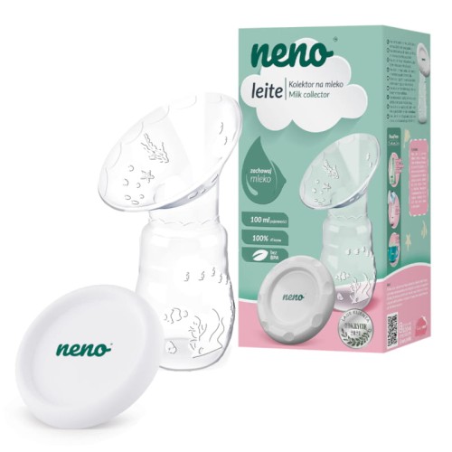 Neno Leite Pompa de sân din silicon Colector pentru lapte 100ml