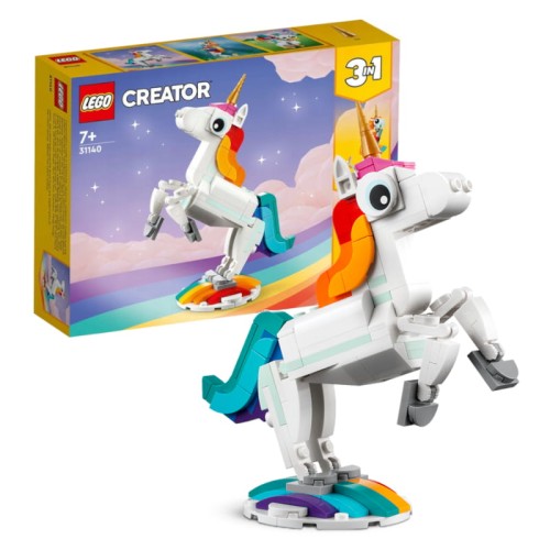 Lego CREATOR 3W1 Set Unicorn Magic 31140 7+ 145p.