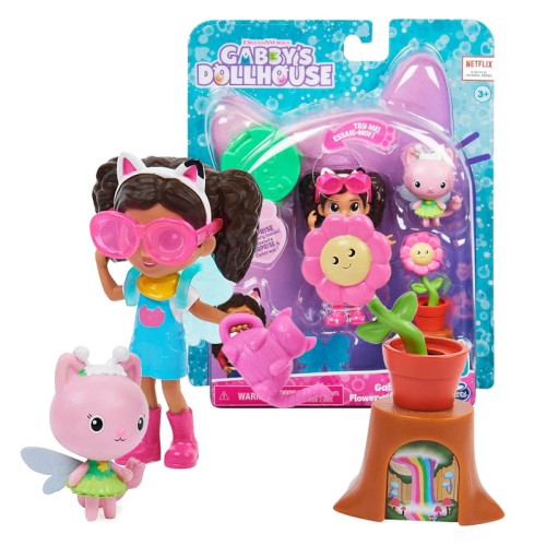 Spin Master Casa pisicii Gabi Grădină Set Păpușă + Accesorii