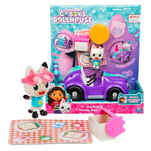 Spin Master Casa Pisicii Gabi Kiciuș Pandziuș Merge La Picnic Kicifura Set
