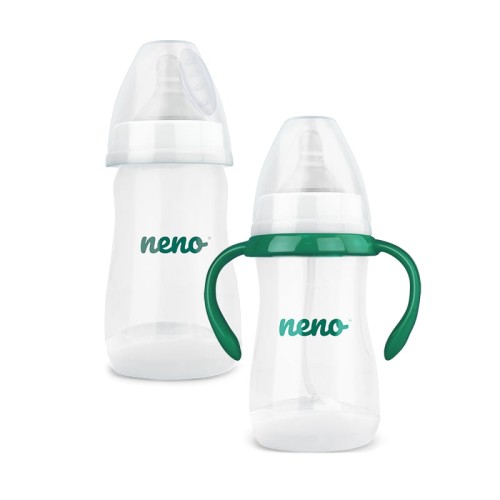 Neno Bottle Sticlă Pentru Hrănire și Bea 2 în 1 240 ml