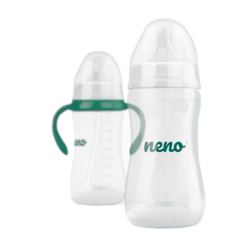 Neno Bottle Sticlă De Hrănire și Beție 2 în 1 300 ml