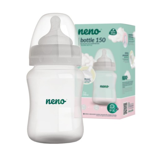 Neno Bottle Sticlă pentru Hrănire Anticolici 150 ml 0m+