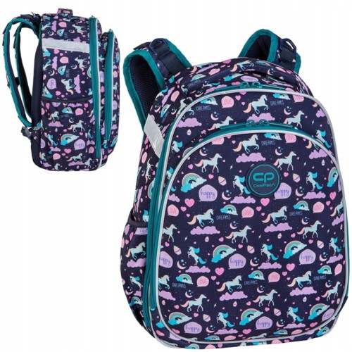 Coolpack Turtle Rucsac Școlar Rigificat Happy Unicorn 25l