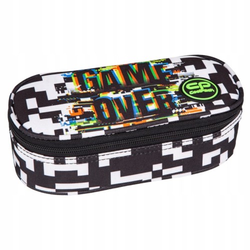 Coolpack Campus Etui pentru Creioane cu Un Compartiment cu Capac Fără Accesorii Game Over