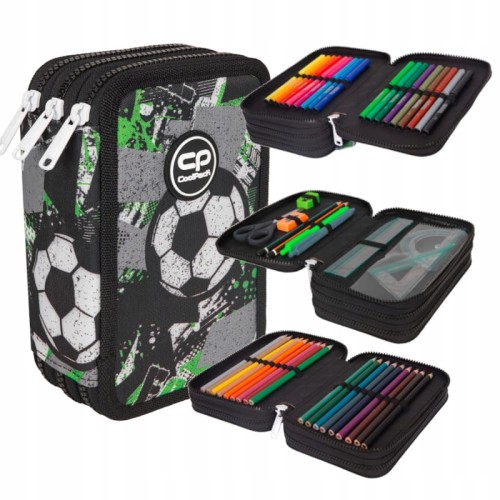 Coolpack Jumper 3 Piórnik Z Wyposażeniem 3-komorowy Let's Gol 