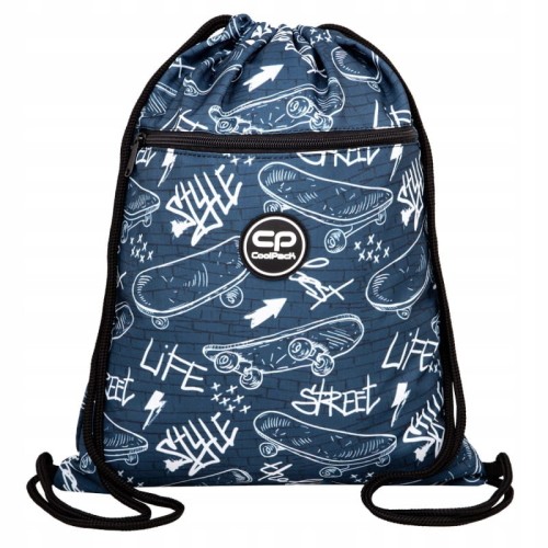 Coolpack Vert Sac De Sport Pentru Pantofi Street Life Grafitti