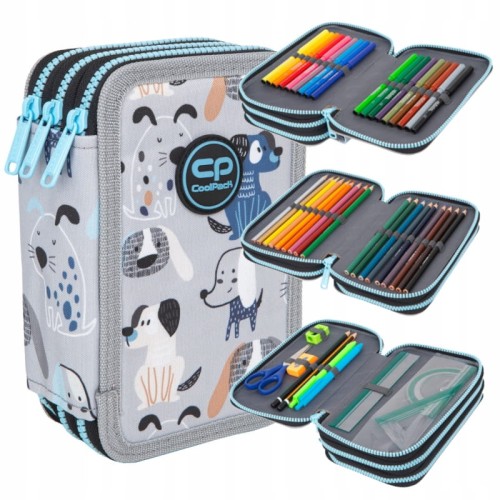 Coolpack Jumper 3 Piórnik Z Wyposażeniem 3-komorowy Doggy