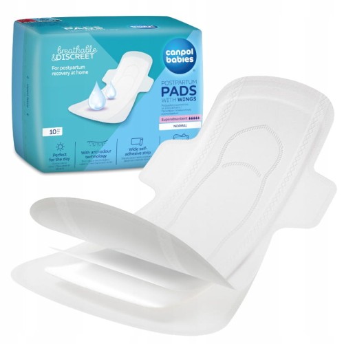Canpol Babies Absorbante Discrete Postnatale Pentru Zi