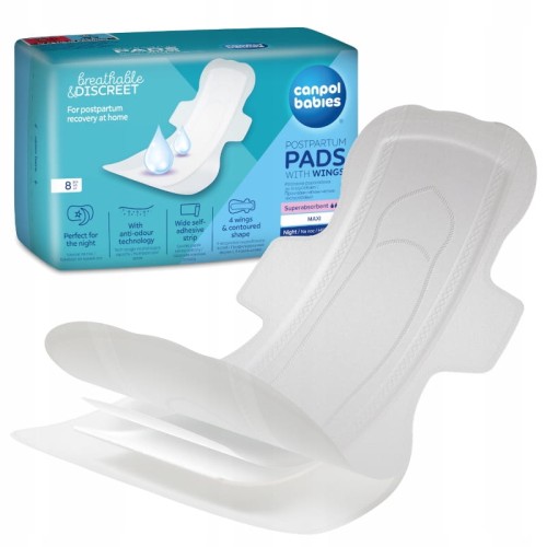 Canpol Babies Absorbante Postnatale Discrete pentru Noapte
