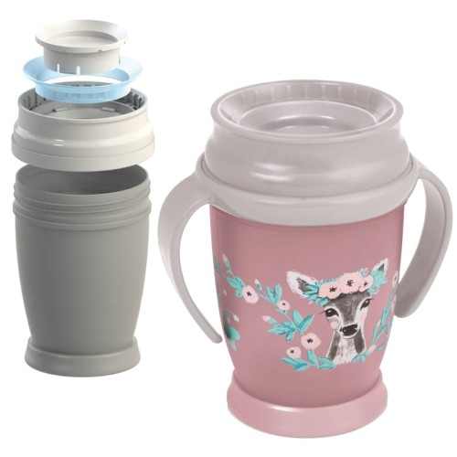 Lovi Ceașcă 360 Junior Fără scurgeri Wild Soul Girl 250ml 9m+