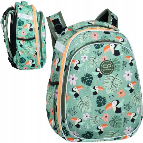 Coolpack Turtle Rucsac Școlar Rigid Toucani 25l
