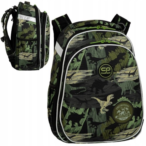 Rucsac școlar Coolpack Turtle rigid Adventure Park 25l