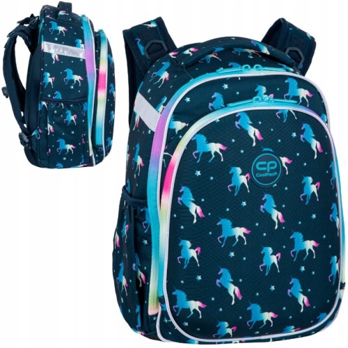 Coolpack Turtle Rucsac Școlar Rigid Albastru Unicorn 25l