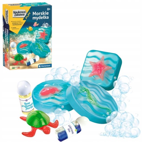 Clementoni Distracție Științifică Savonuri Marine Set 8+