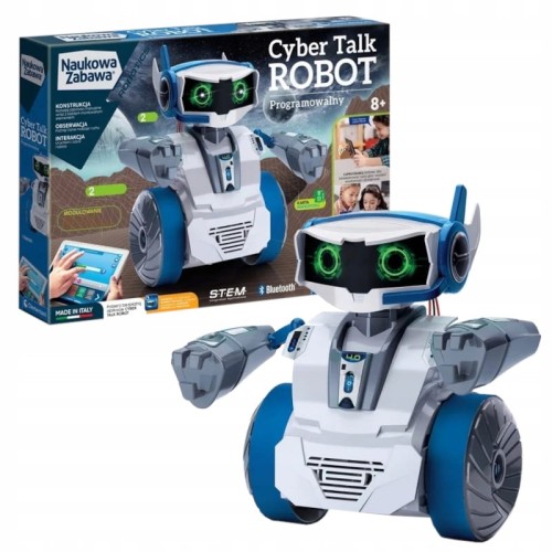 Clementoni Robotics Cyber Talk Robot Programabil Set de Construcție
