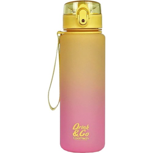 CoolPack Bidon Brisk Drink&Go Gradient Piersică 600 ml