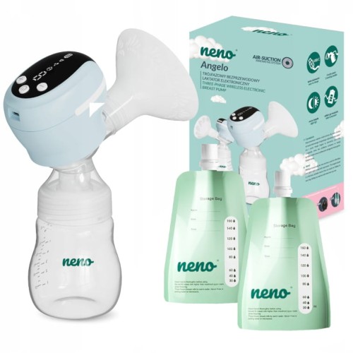 Neno Angelo Pompa de sân electrică wireless 3 faze 2 pungi