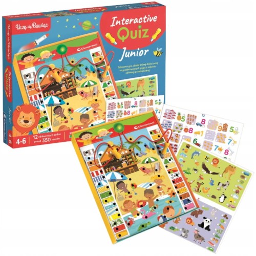 Clementoni Joc Interactiv Quiz Junior 4-6 Ani