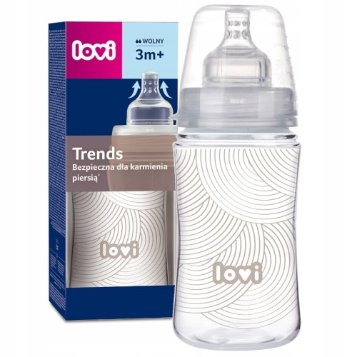 Lovi Trends Sticlă 250 ml Harmony Dinamic 3m+