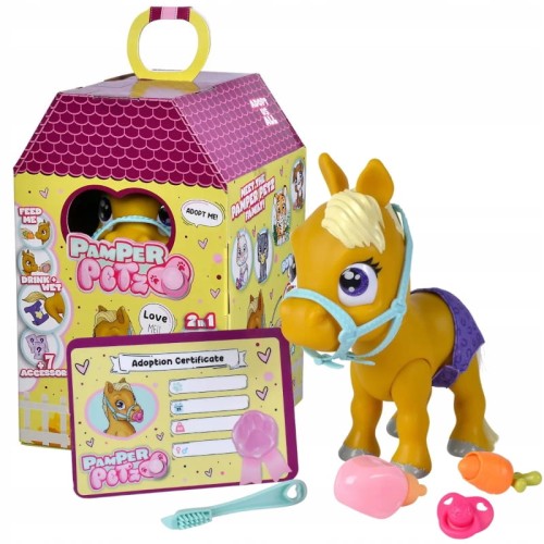 Pamper Petz ponei din banda cu scutece plus + accesorii